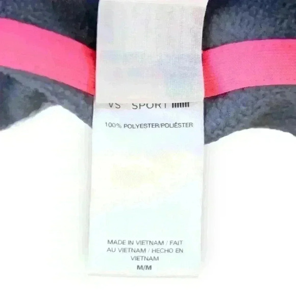Victoria's Secret VSX Sport Gray-Blue Hoodie – Size Medium - Picture 7 of 7